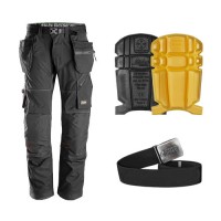 Snickers 6902 Ripstop Trousers Kit inc 9110 Kneepads & PTD Belt