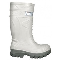 Cofra Thermic Safety White Wellingtons Composite Toe Caps Midsole Metal Free Safety Wellingtons - Non Metallic