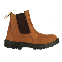 Amblers FS131 Brown Safety Dealer Boots With Steel Toe Caps & Midsole