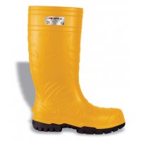 Cofra Safest Wellington Boots Orange With Composite Toe Caps & Midsole Metal Free